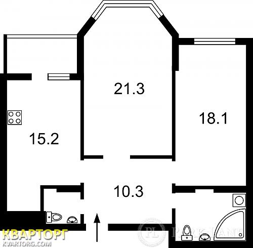 Sell 2-room apartment. Киев,  Гмыри — photo 7