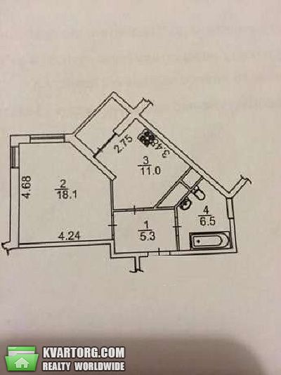 продам 1-комнатную квартиру. Киев,   Вышгородская - фото 8