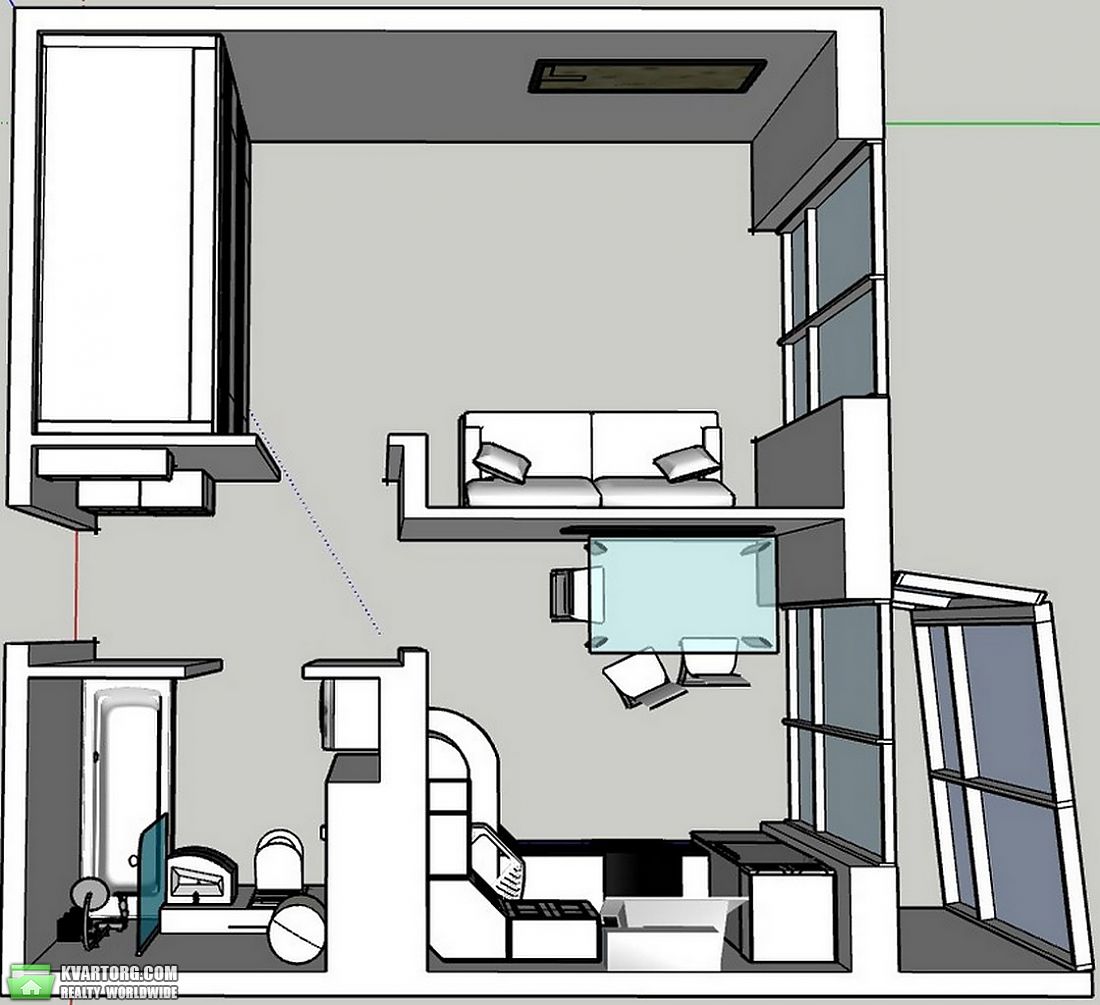 Sell 1-room apartment. Киев,  Вишняковская — photo 1
