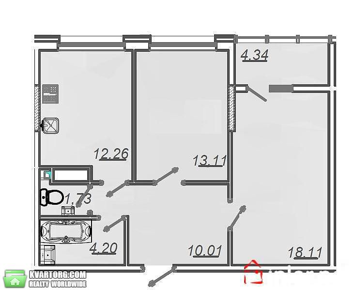 Sell 2-room apartment. Одесса, Архитектоская — photo 3