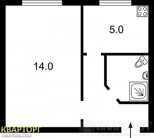 Sell 1-room apartment. Киев, Багговутовская — photo 6