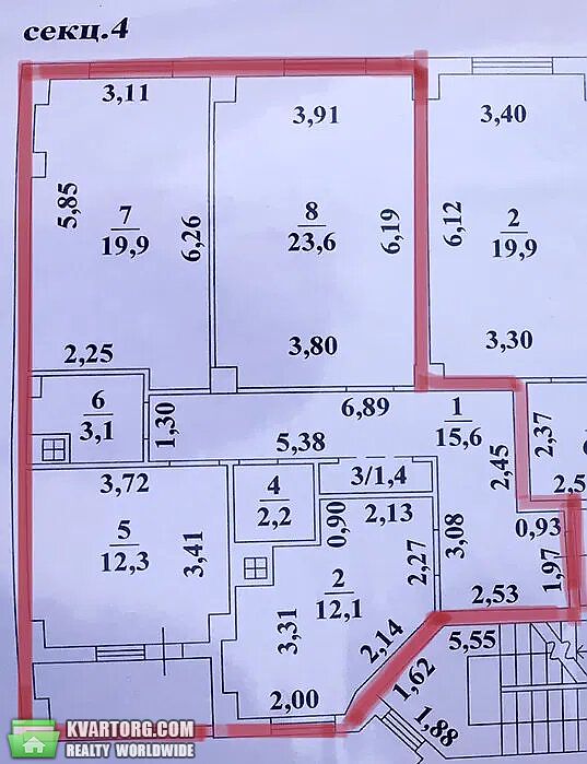 Sell 3-room apartment. Одесса, Гранитная — photo 10