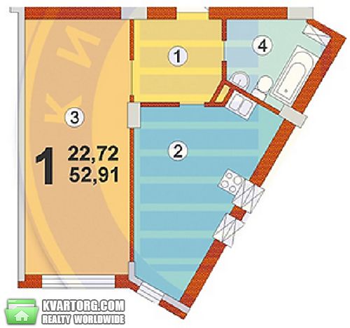 Sell 2-room apartment. Киев,  Глушкова пр — photo 6