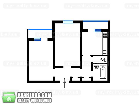 продам 2-комнатную квартиру. Киев,  Миропольская - фото 3