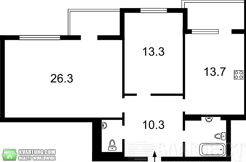 Sell 2-room apartment. Киев, Андрющенко — photo 9