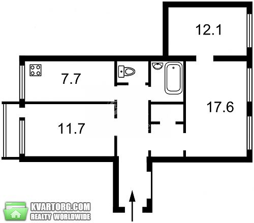 Sell 3-room apartment. Киев,  Чапаева — photo 7