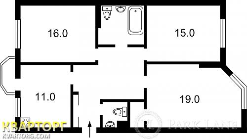 Sell 3-room apartment. Киев, Палладина пр — photo 1
