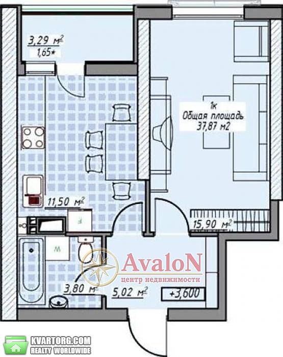 Sell 1-room apartment. Одесса, Генуэзская — photo 5