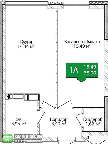 Sell 1-room apartment. Ирпень,  Университетская — photo 2