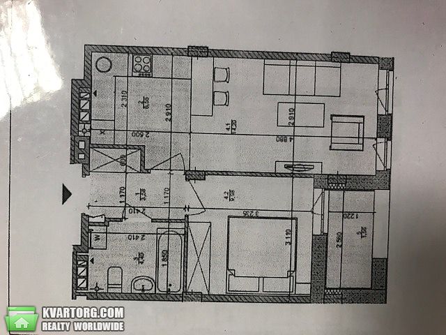 Rent out 1-room apartment. Киев, Теремковская — photo 9