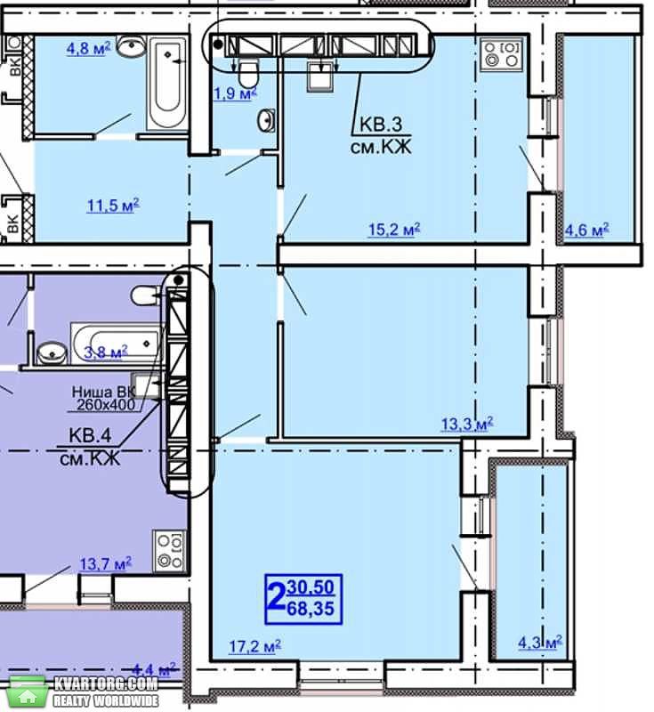 Sell 2-room apartment. Харьков, Центр — photo 2