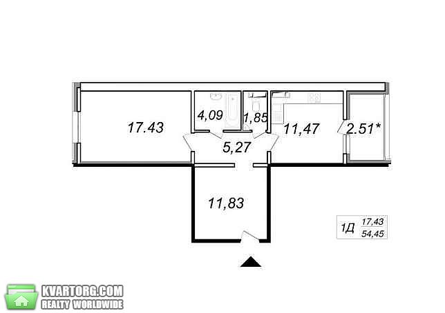 Sell 1-room apartment. Киев,  Глушкова пр — photo 3