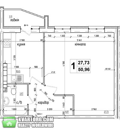 Sell 1-room apartment. Киевская обл.,  Доковская — photo 1