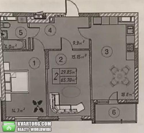 Sell 2-room apartment. Киев,  Ревуцкого — photo 3
