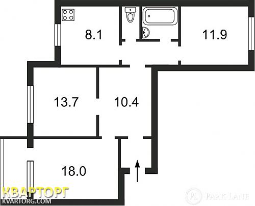 Sell 3-room apartment. Киев, Лайоша Гавро, — photo 2