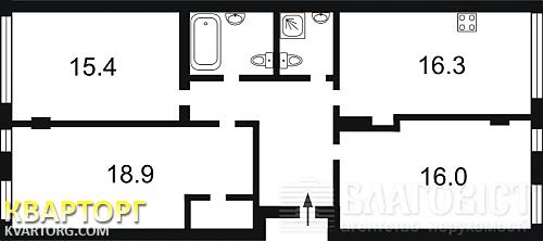Sell 4-room apartment. Киев, Регенераторная — photo 2