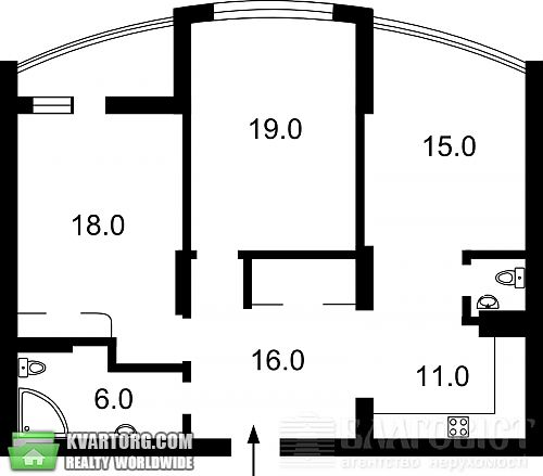 Sell 3-room apartment. Киев, Трутенко — photo 7