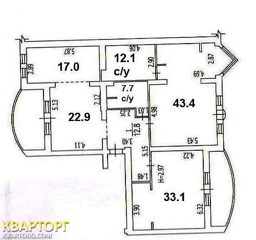 Sell 3-room apartment. Киев,  Дмитриевская — photo 2