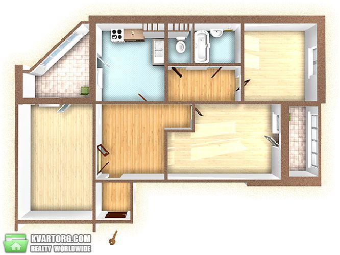 Sell 3-room apartment. Киев,  Закревского — photo 3