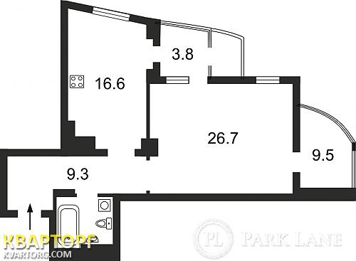 Sell 1-room apartment. Киев,  Леси Украинки бул — photo 2