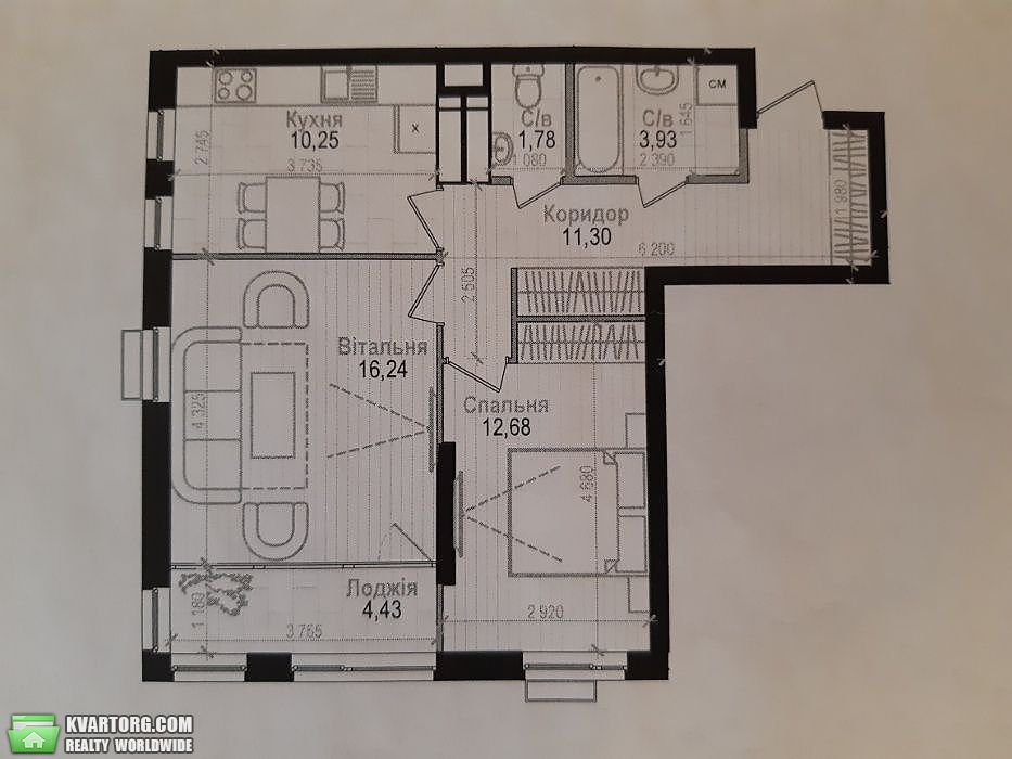 Sell 2-room apartment. Киев,  Науки пр — photo 3