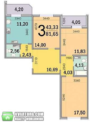 Sell 3-room apartment. Киев,  Ломоносова — photo 5
