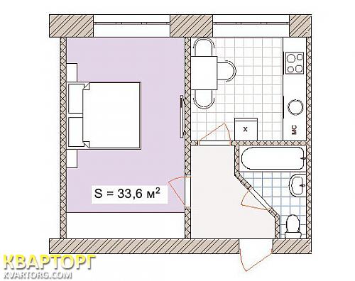 Sell 1-room apartment. Днепропетровск, Героев Сталинграда — photo 2
