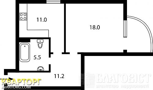 Sell 1-room apartment. Киев, Ломаносова — photo 3