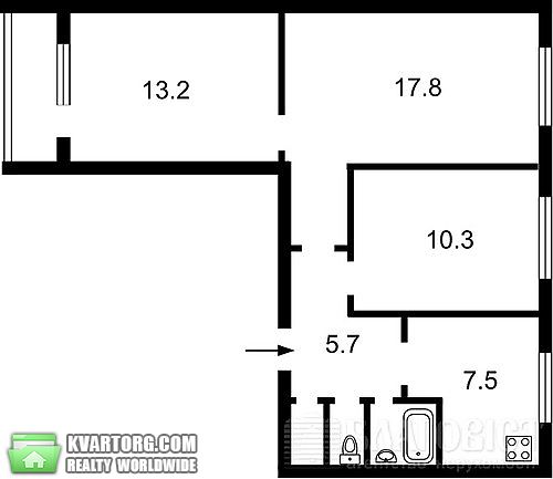 Sell 3-room apartment. Киев, Березняковская — photo 8