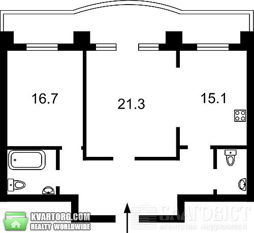 Sell 2-room apartment. Киев,  Мирного Панаса — photo 2