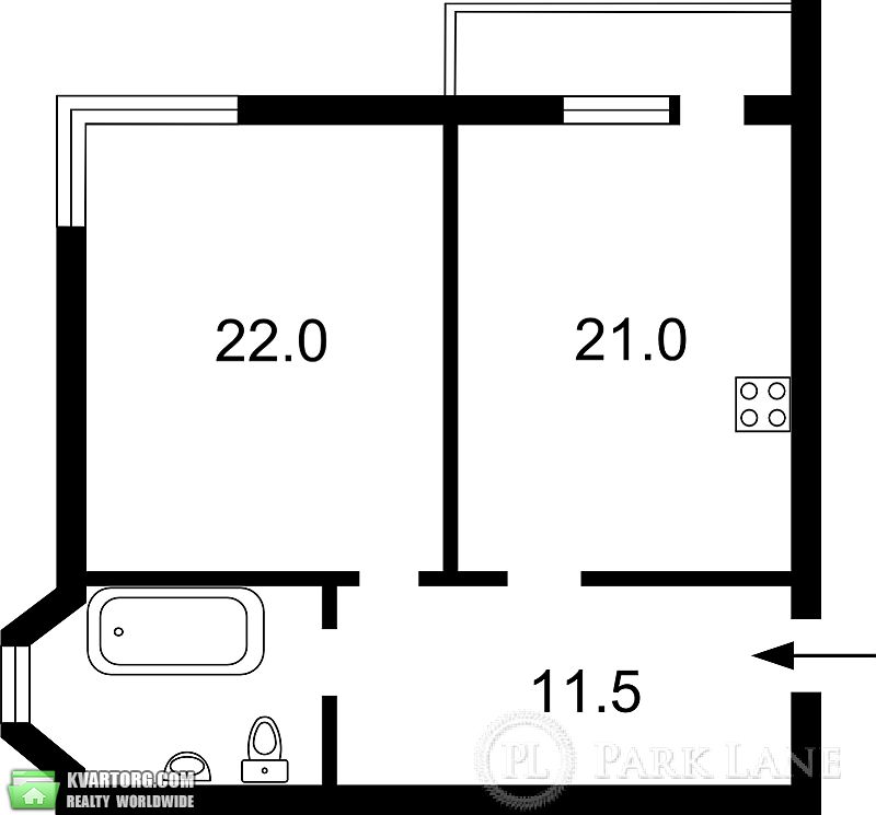 Sell 1-room apartment. Киев,  Чавдар — photo 4