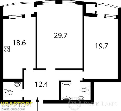 Sell 2-room apartment. Киев,  Леси Украинки бул — photo 2