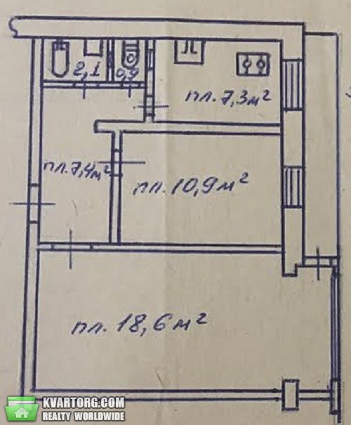 Sell 2-room apartment. Киев,  Шолуденко — photo 8