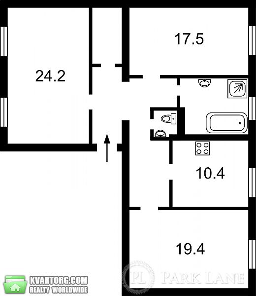 Sell 3-room apartment. Киев, Кловский спуск — photo 2