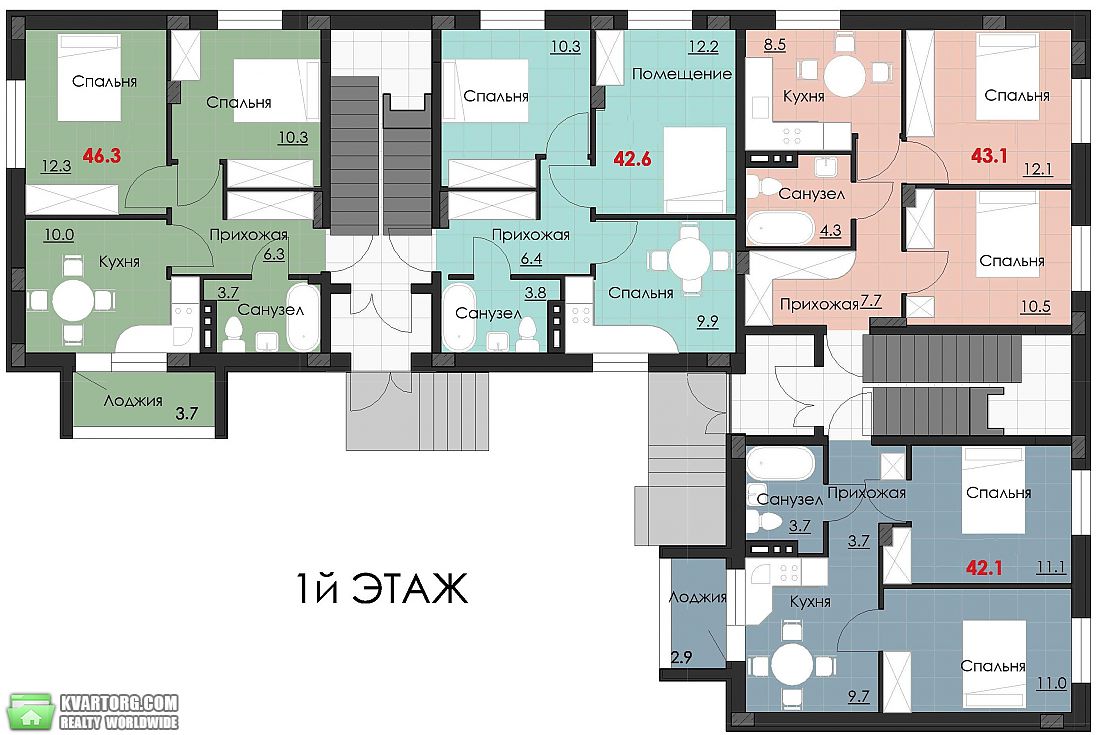 Sell 2-room apartment. Одесса, Левитана — photo 3