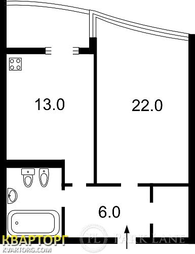 продам 1-комнатную квартиру. Киев,   Вышгородская - фото 2