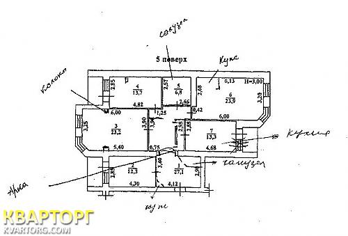 Sell 4-room apartment. Одесса, Зоопарковая — photo 9
