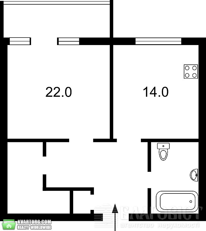 Sell 1-room apartment. Киев,  Драгомирова — photo 5
