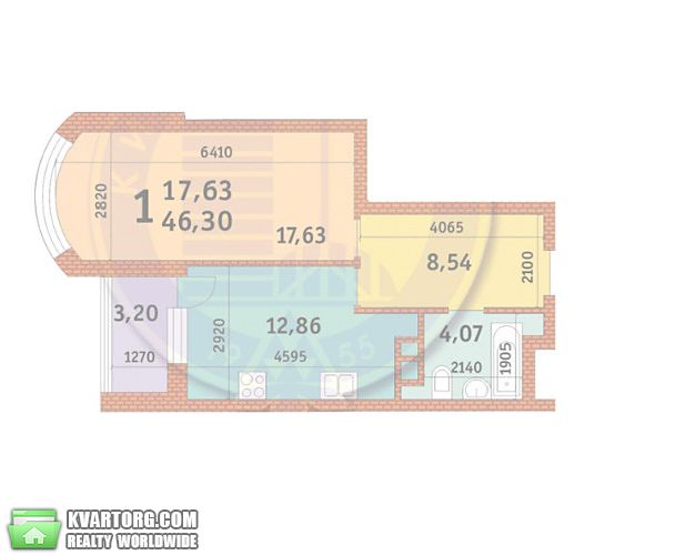 Sell 1-room apartment. Киев, Иоанна Павла — photo 1