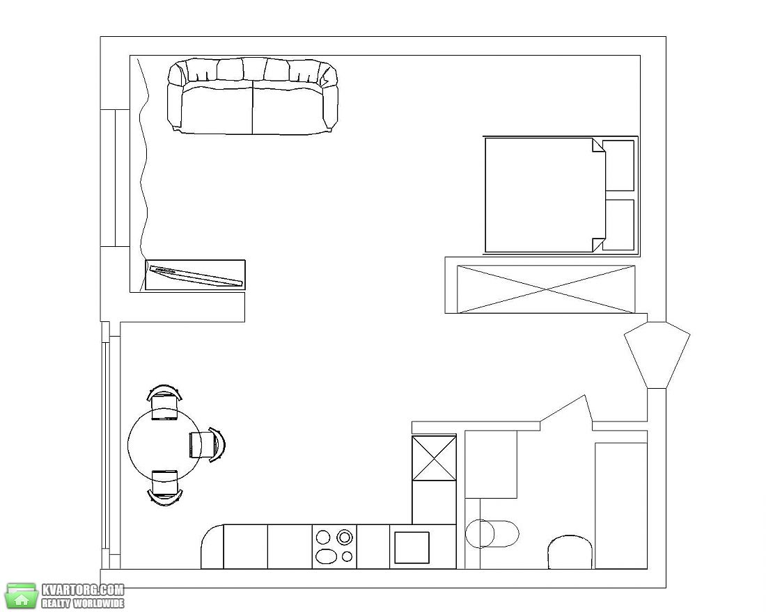 Sell 1-room apartment. Киев, Данченко — photo 5