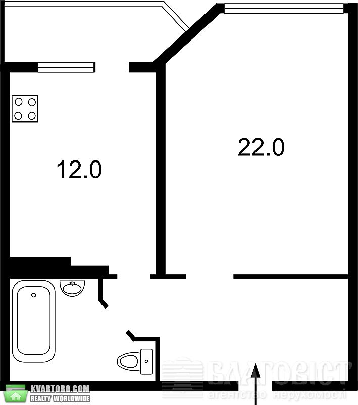 Sell 1-room apartment. Киев,  Пчелки — photo 2
