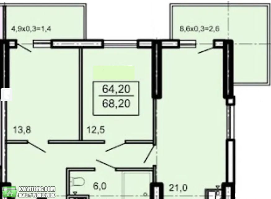 Sell 2-room apartment. Одесса, Фонтанская дорога — photo 5