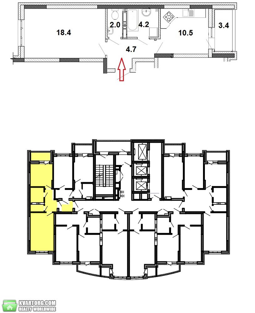 Sell 1-room apartment. Киев,  Каховская.60 — photo 4