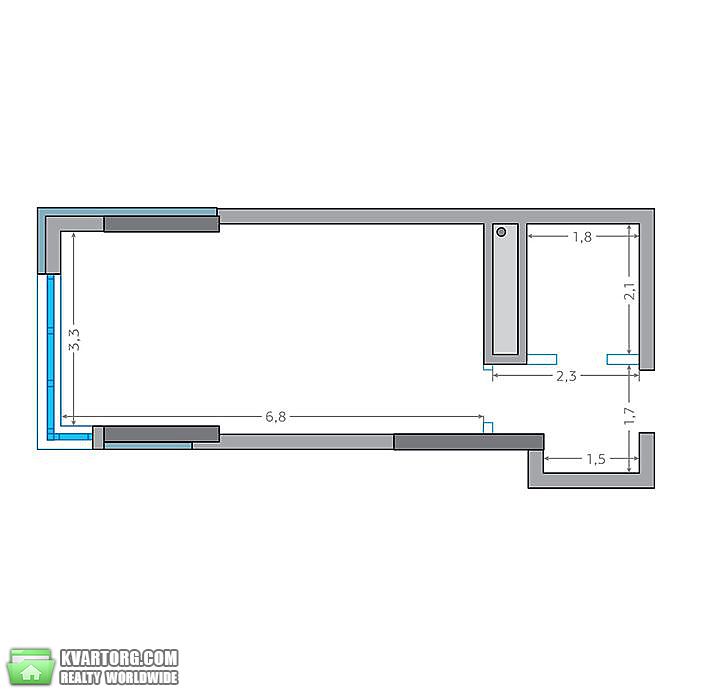 Sell 1-room apartment. Киев,  Заречная — photo 5