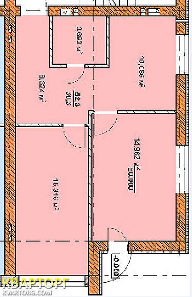 Sell 2-room apartment. Киев, Волошковая — photo 9