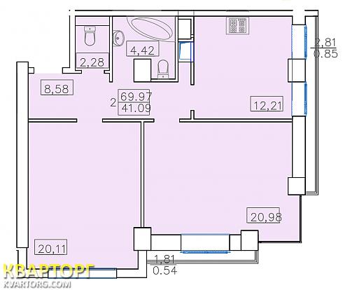 Sell 2-room apartment. Одесса, Французский бул. — photo 2