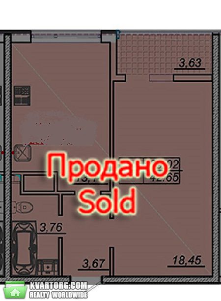 Sell 1-room apartment. Одесса, Архитекторская — photo 1