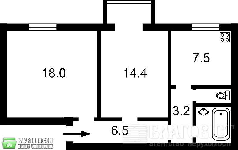 Sell 2-room apartment. Киев,  Гоголевская — photo 3
