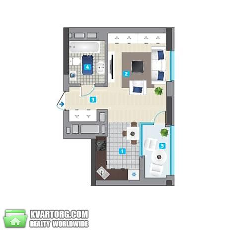 Sell 1-room apartment. Киев,  Заречная — photo 2