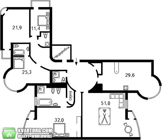 Rent out multi-room apartment. Киев,  Ветрова — photo 2